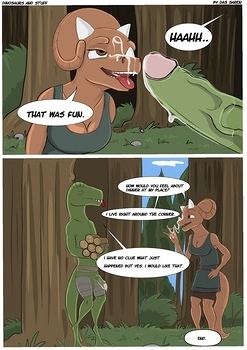 Dinosaur Porn Comic