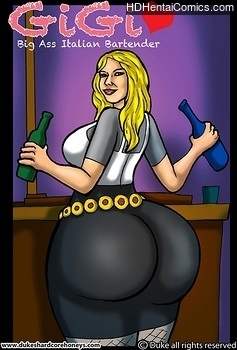 Porn Comics - Gigi – Big Ass Italian Bartender 1 Hentai Manga