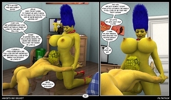 marge-s-big-secret011 free hentai comics