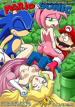Porn Comics - Mario & Sonic Sex Comics