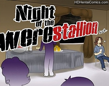 Porn Comics - Night Of The Werestallion Sex Comics