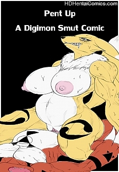 Porn Comics - Pent Up – A Digimon Smut Comic Porn Comics