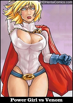 Porn Comics - Power Girl vs Venom Sex Comics