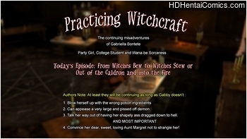 Porn Comics - Practicing Witchcraft Adult Comics