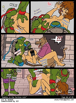 rumble-in-the-turtles-lair005 free hentai comics