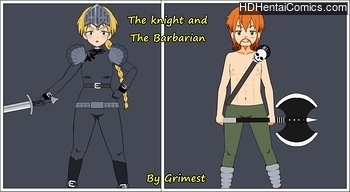 Porn Comics - The Knight And The Barbarian sex comic