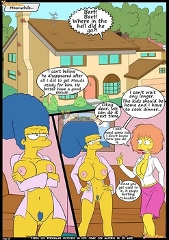 Simpsons Comic Porn Big Boob Mom - The Simpsons 6 - Learning With Mom Sex Comics | HD Hentai Comics